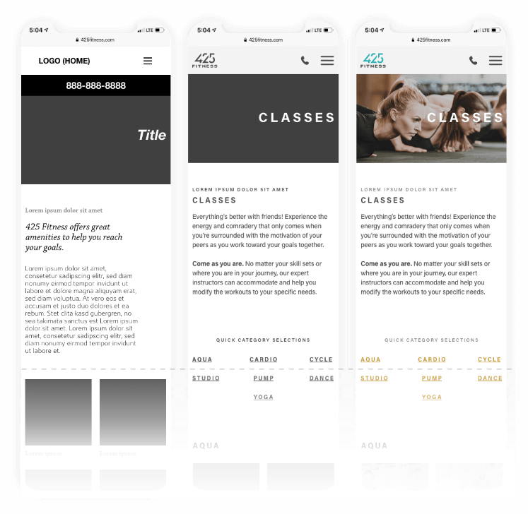 425Fitness_WIreframing